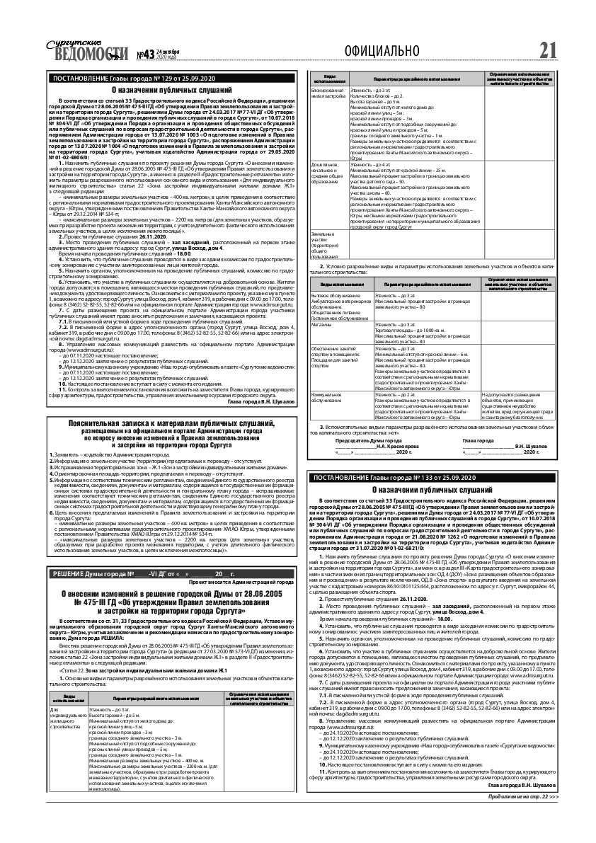 Сургутские ведомости №43(978) | Архив: Сургутские Ведомости | Онлайн-газета  города Сургута